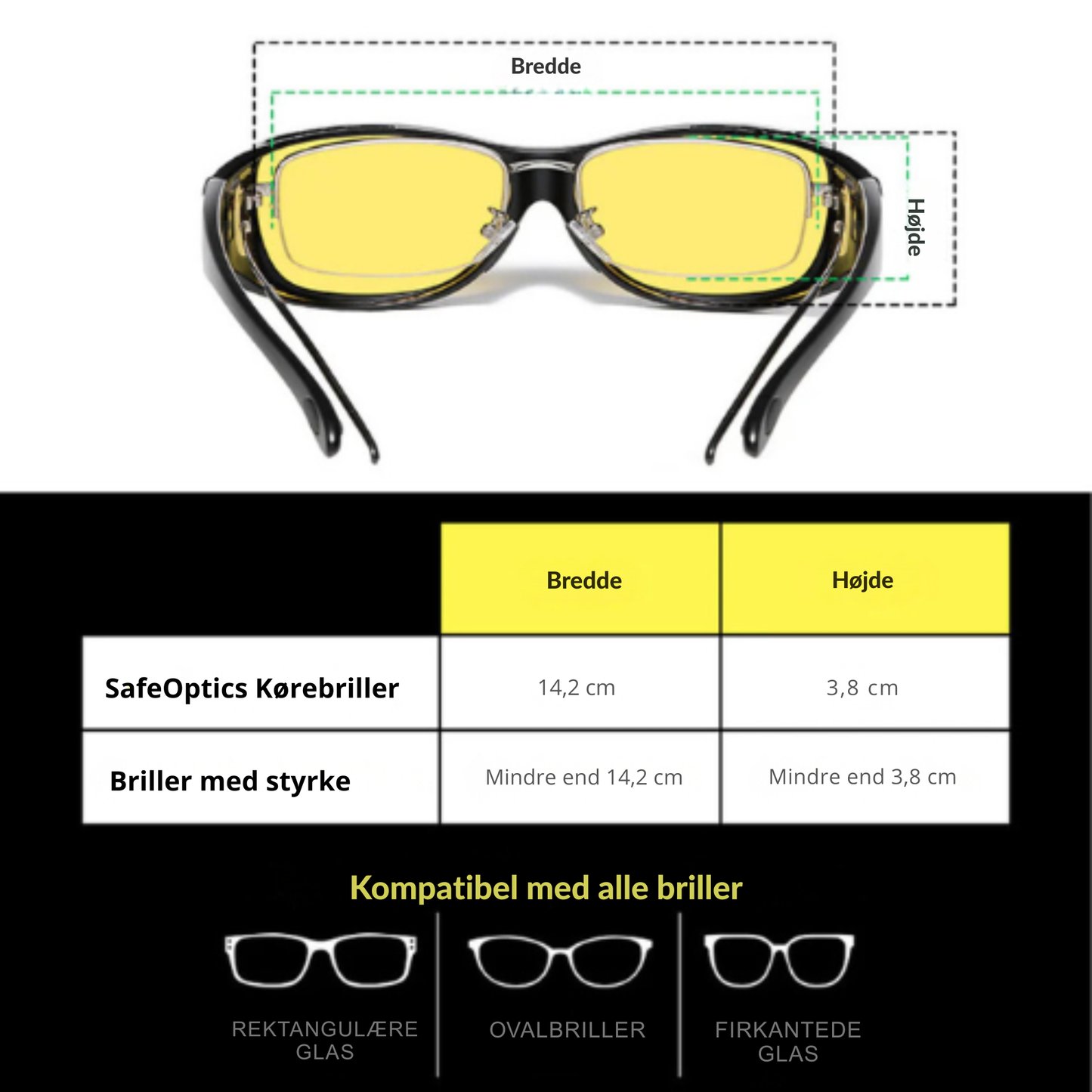 SafeOptics™ Kørebriller